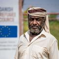 Mohammed Hassan, a displaced person residing in Al Husseini camp