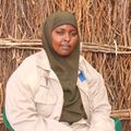 Zamzam, a trained community animal health worker in Gedo, Somalia 
