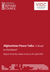 Webinar Report - Afghan Peace Talks: A Road to Nowhere? (2021)