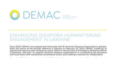 Open link to DEMAC Ukraine Response 2022 - Overview
