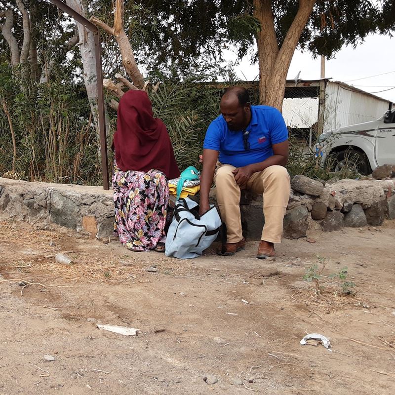 IOM’s Displacement Tracking Matrix (DTM) recorded 73,233 migrant arrivals in Yemen in 2022. DRC protection teams are working to provide assistance to migrants on the move, some of the most vulnerable people in Yemen. 