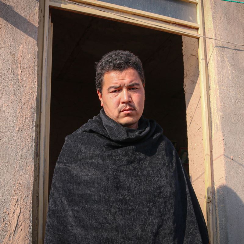 Salim, an Afghan deportee, January 2024